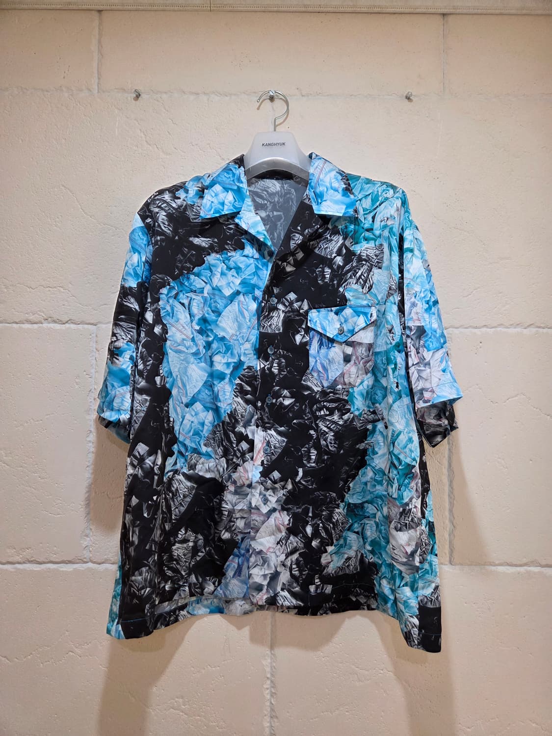 강혁 숏슬리브 셔츠 L사이즈 새상품 상품이미지1