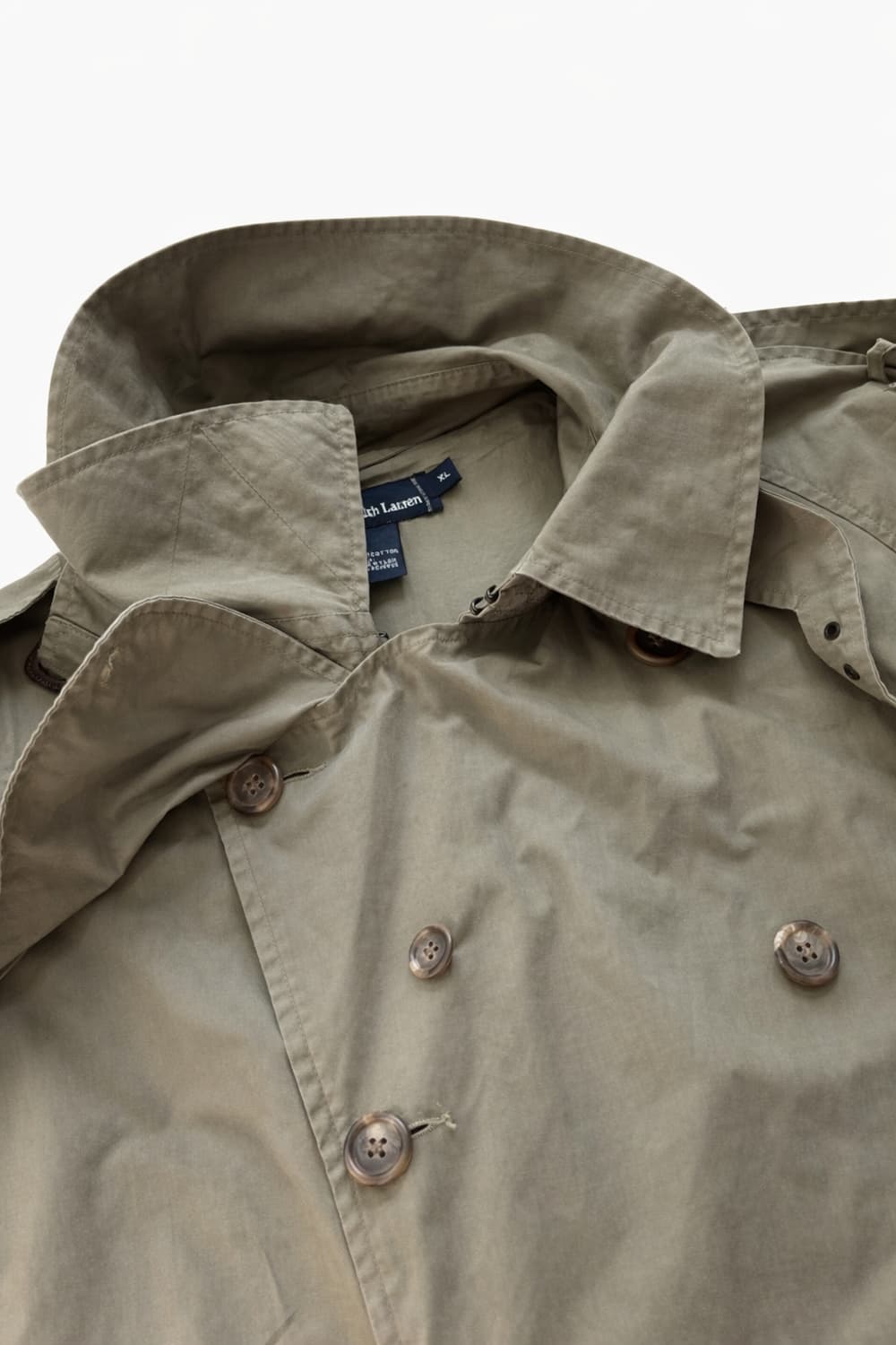 90s 폴로 랄프로렌 클래식 트렌치 코트 XL 상품이미지4