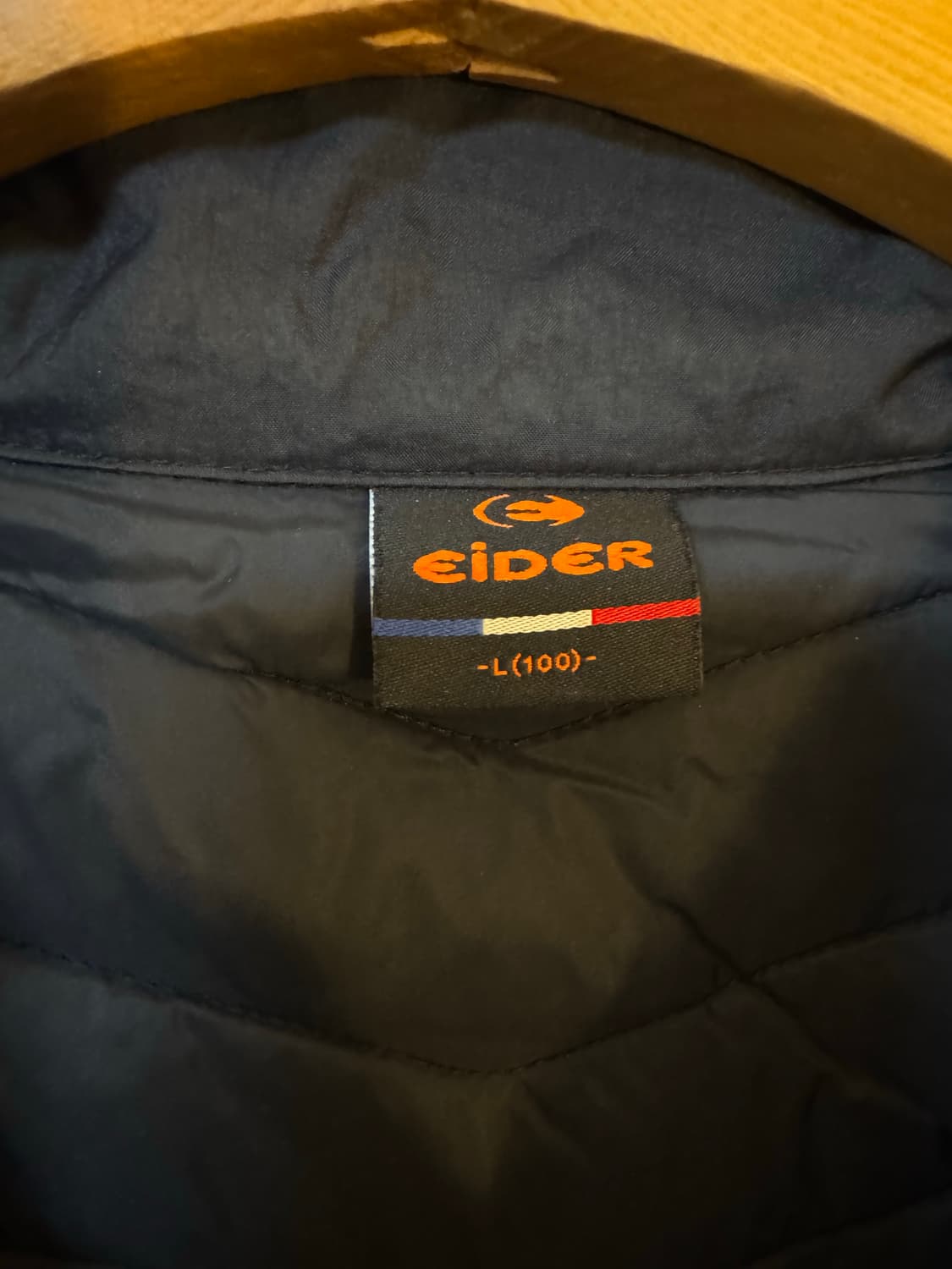 [L]아이더 하이브리드 경량패딩 자켓 블랙 상품이미지5