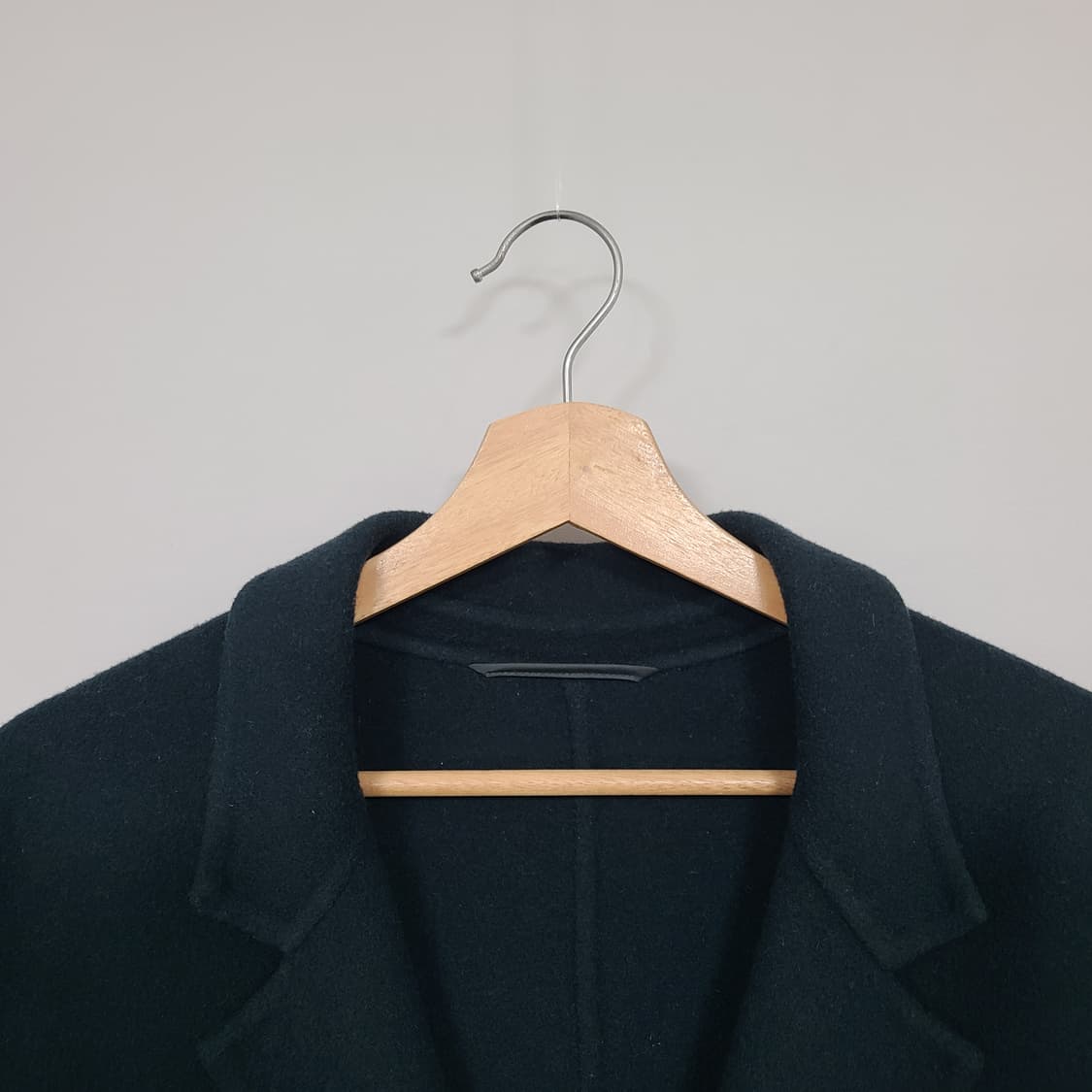 아미 정품 남성 더블 포켓 울 코트 다크그린 46 상품이미지3