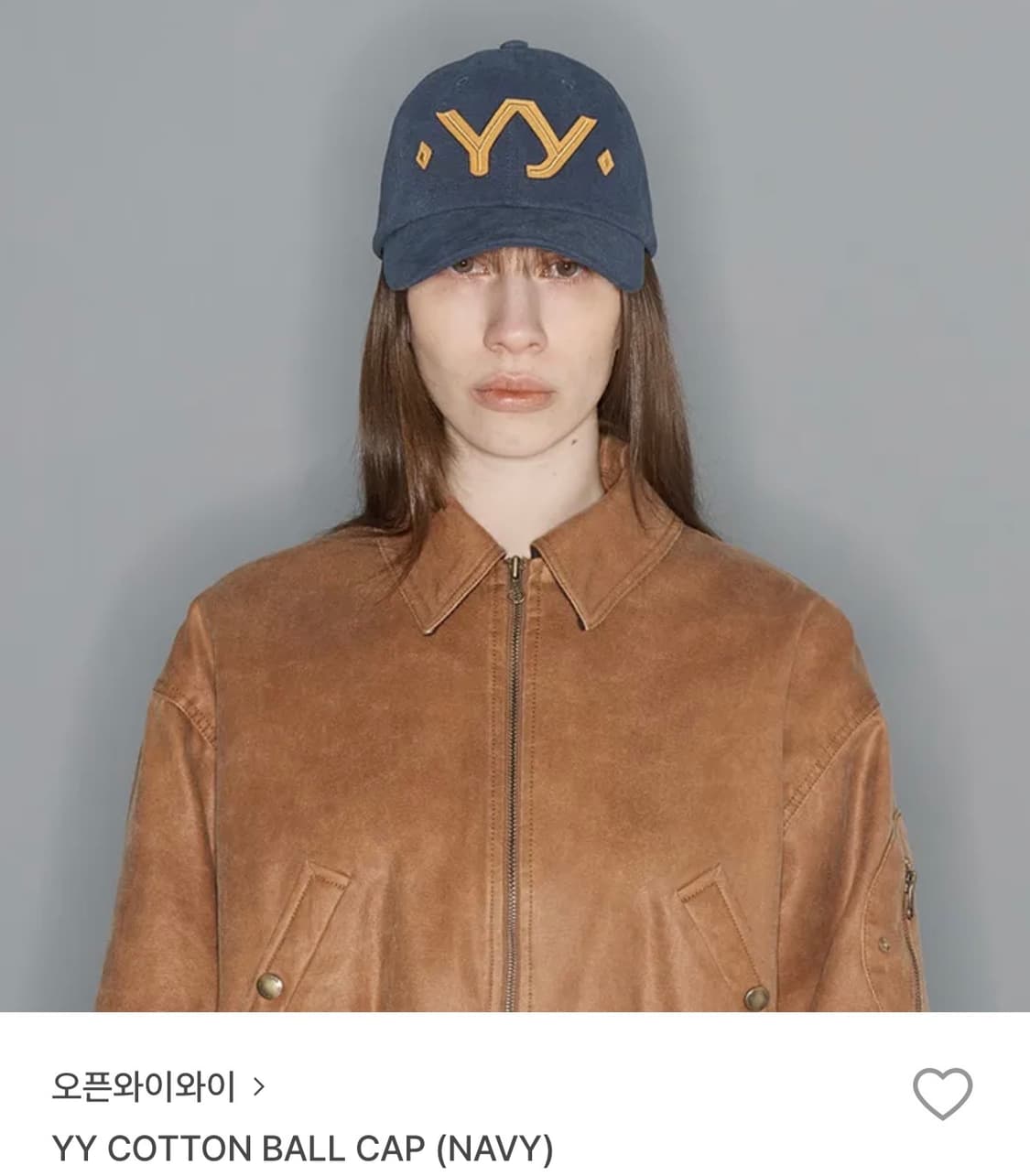 오픈와이와이 볼캡 openyy yy cotton ball cap 상품이미지1