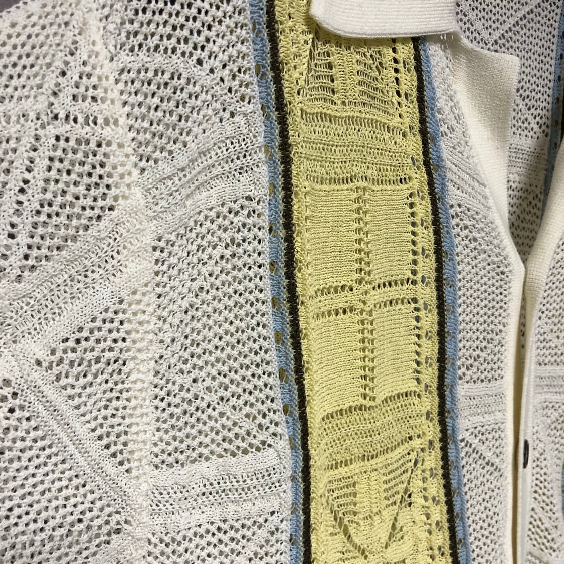 캐피탈 12G 크로쉐 니트 테네시 알로하 폴로 상품이미지7