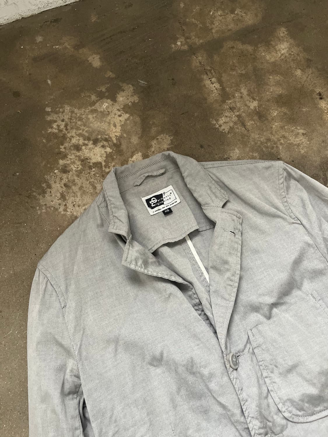 Engineered Garments 그레이 코튼 셔츠 자켓 상품이미지3