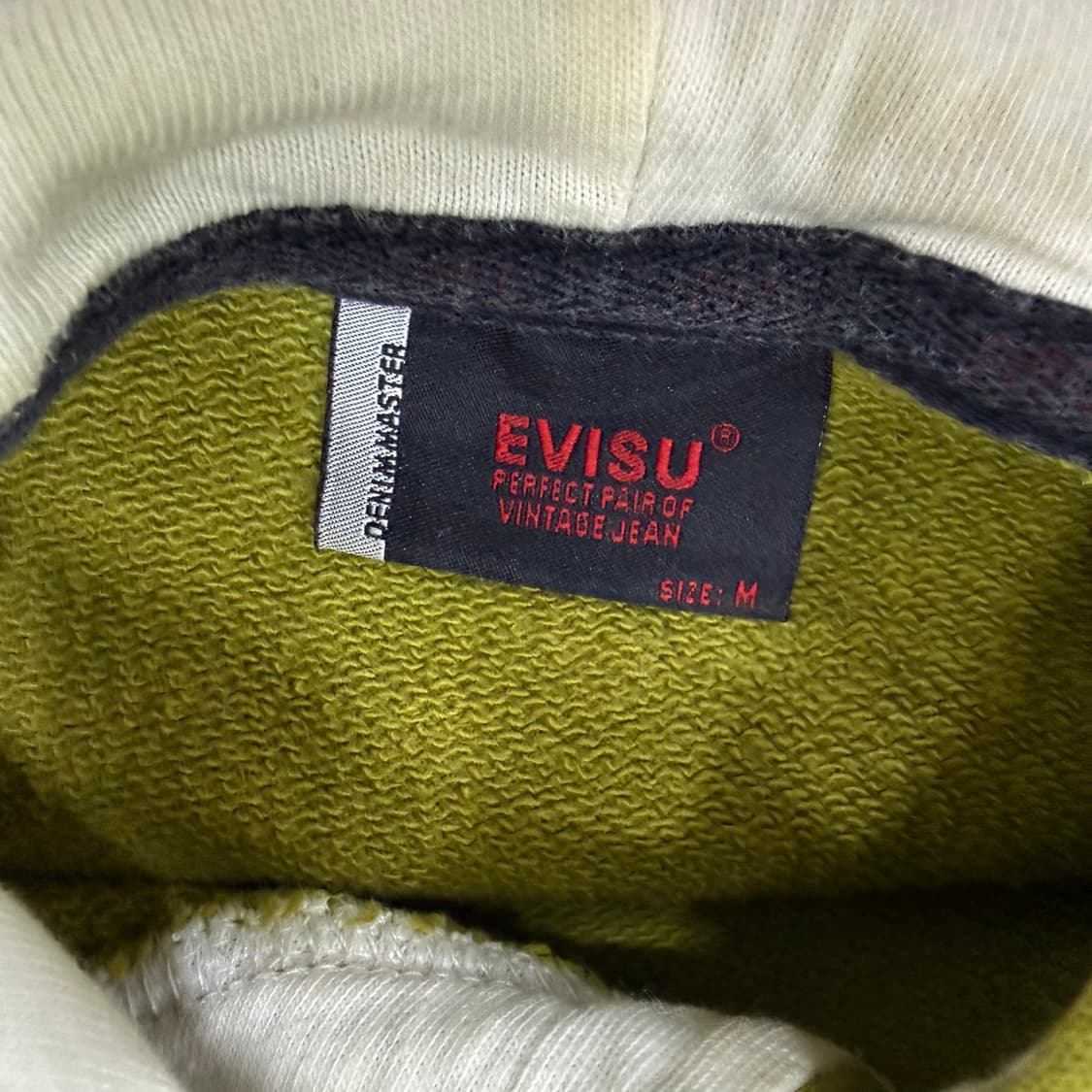 M 에비수 여성 빅로고 크롭 후드티 0128T1 상품이미지3