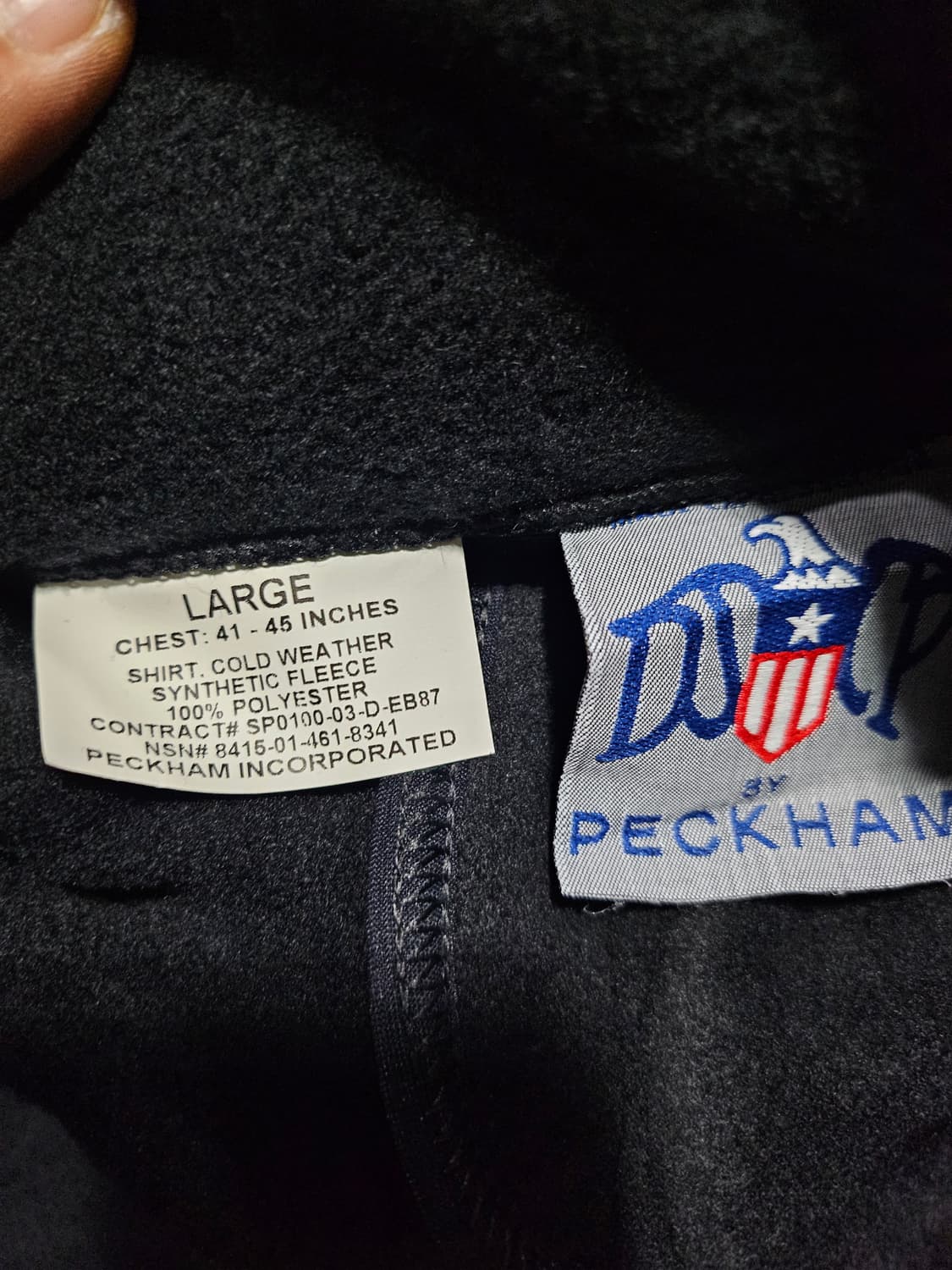 미군오리지날 300폴라텍 봉지채신품 LR 상품이미지5