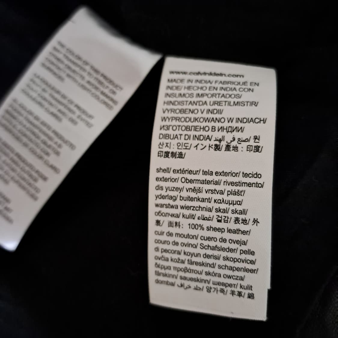 (택포) 케빈클라인 백로고 양가죽 싱글자켓 105 B330 상품이미지9