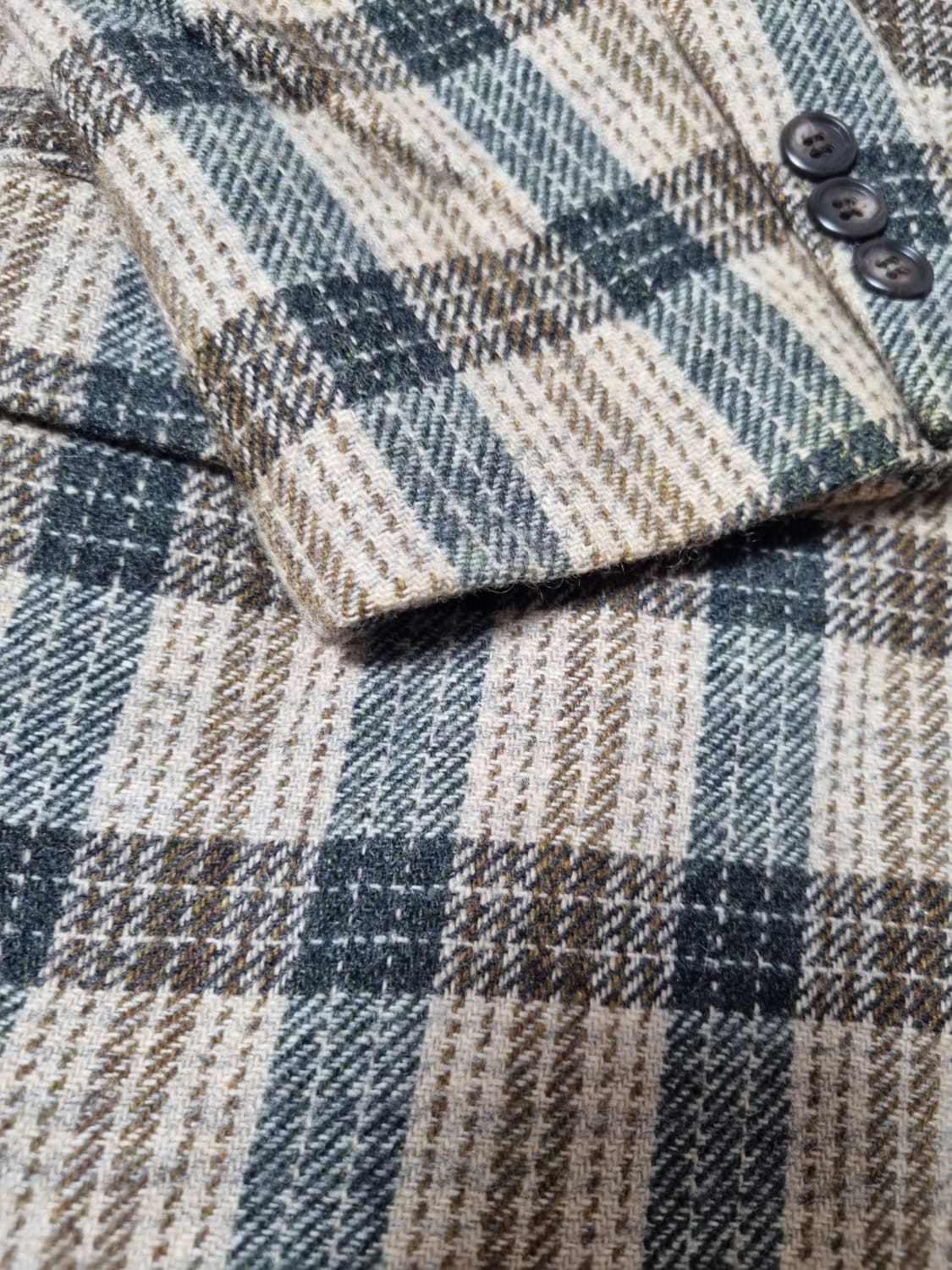 빈티지 체크 블레이저 스포츠자켓 L 사이즈 상품이미지3