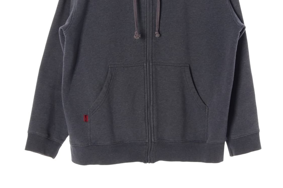 퀵실버 아카이브 자수 로고 후드 집업 XL 상품이미지5