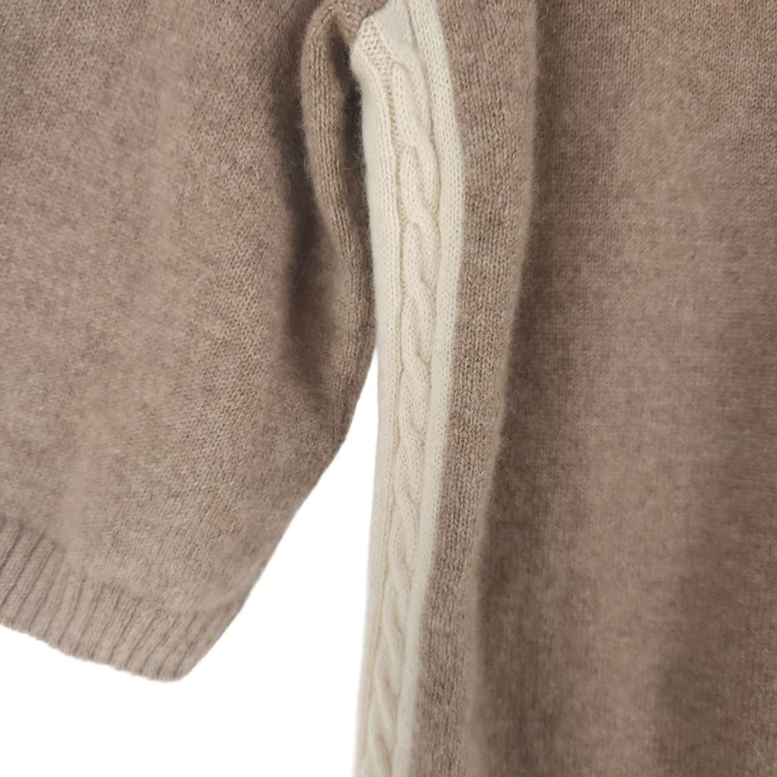 [여40]마르니 캐시미어 반소매 니트[Y63-049]/레이디블루 상품이미지7