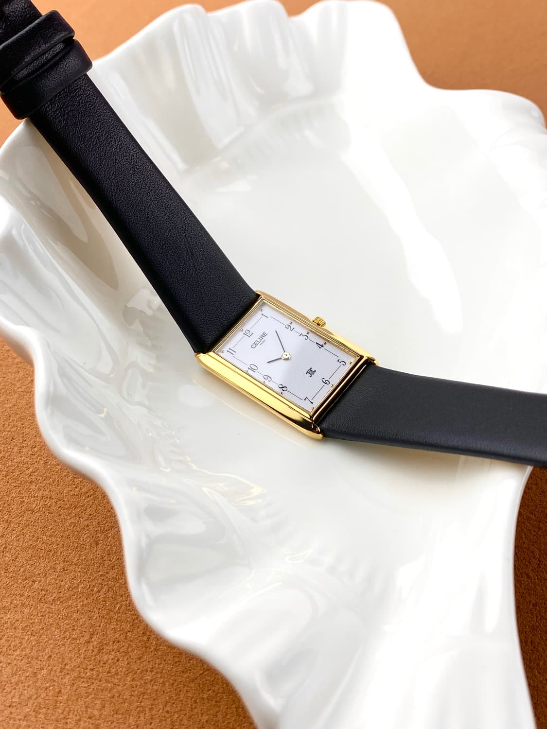 CELINE square gold watch UNISEX 상품이미지5