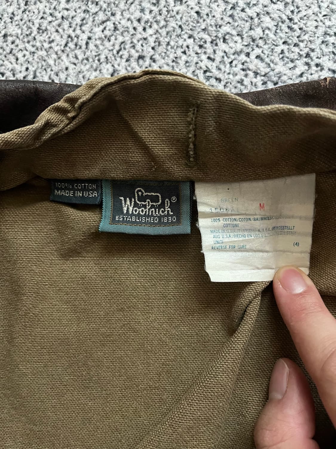 울리치 USA 인디언 헤드 헌팅 자켓 M 상품이미지7