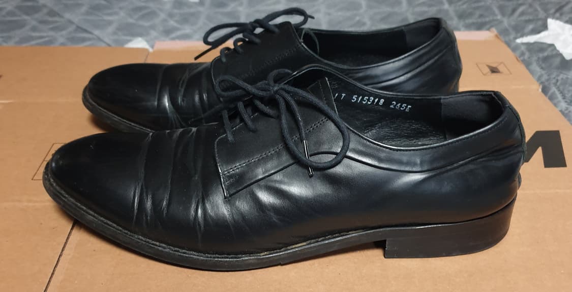 텐디 옥스퍼드 플레인토 천연가죽 구두 (265) 515318 상품이미지2