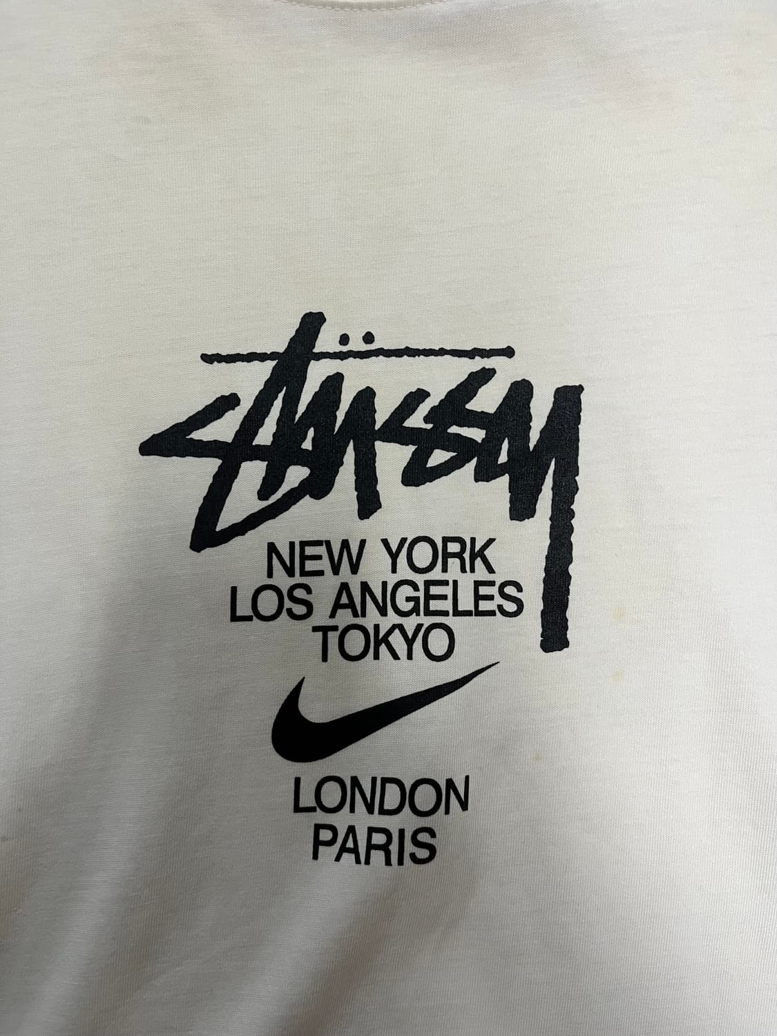 나이키 스투시 월드투어 티셔츠 L 상품이미지2