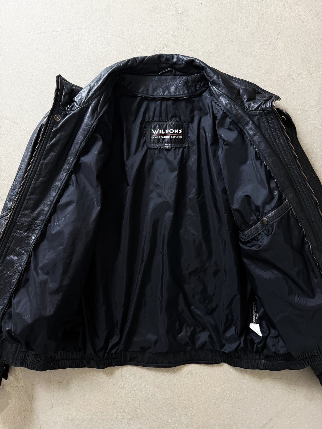 Wilsons Leather Bomber Jacket 상품이미지6