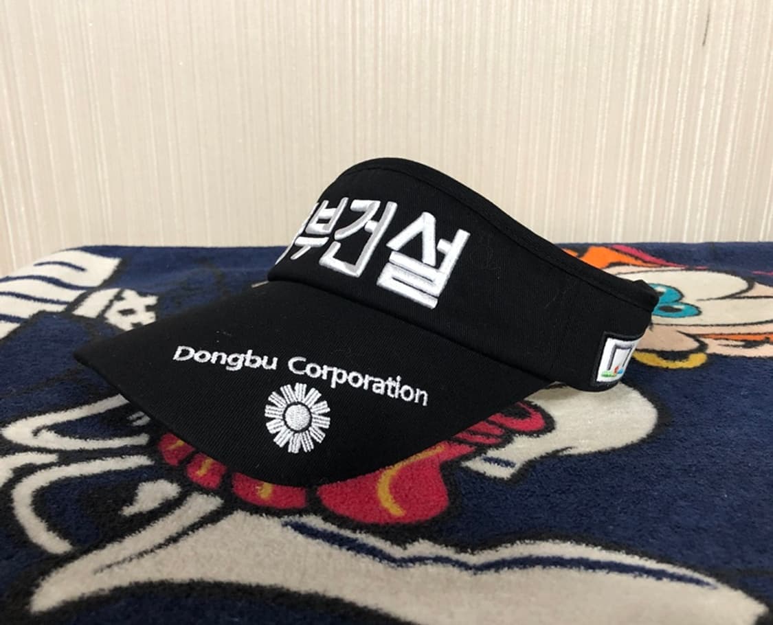 테일러메이드 동부건설골프단 프로골퍼모자/선캡(블랙) 상품이미지2