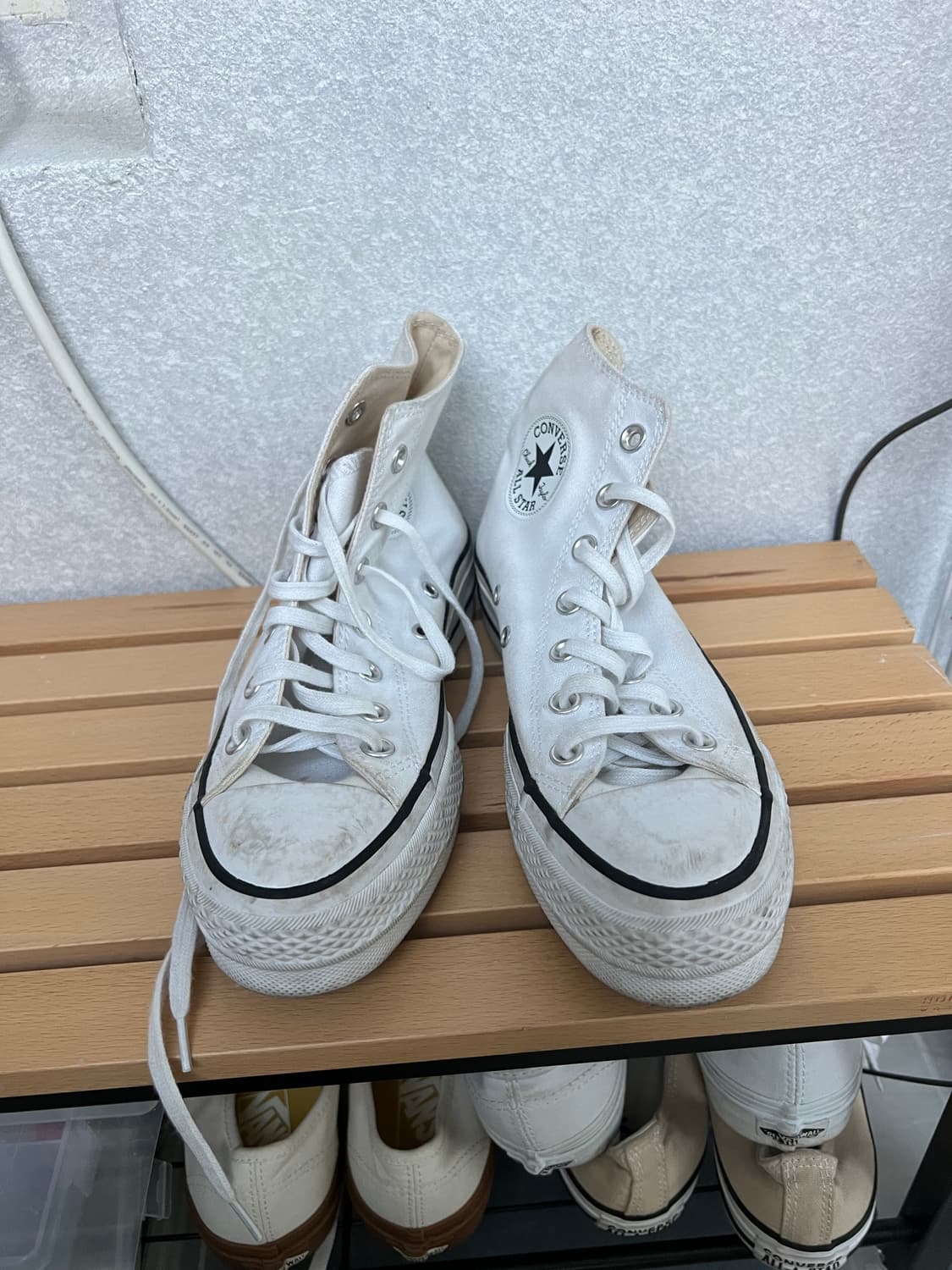 컨버스 척 테일러 올스타 리프트 플랫폼 하이 (235mm) 상품이미지2