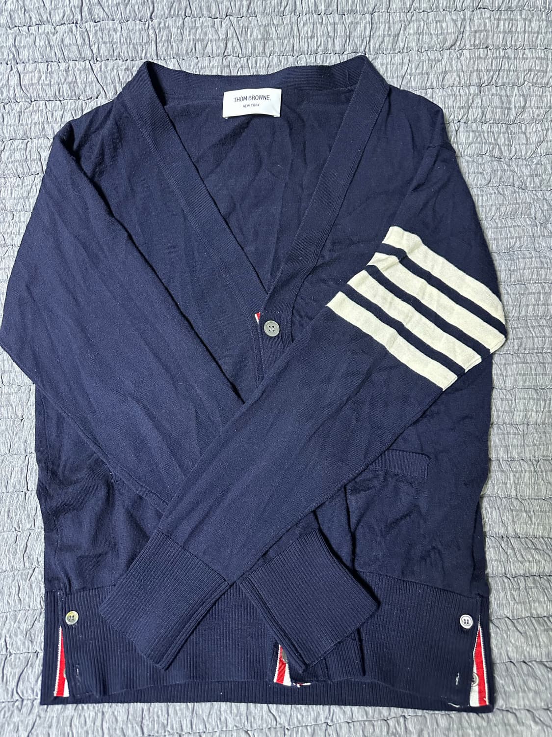 톰브라운 네이비 가디건 사이즈 2 상품이미지1