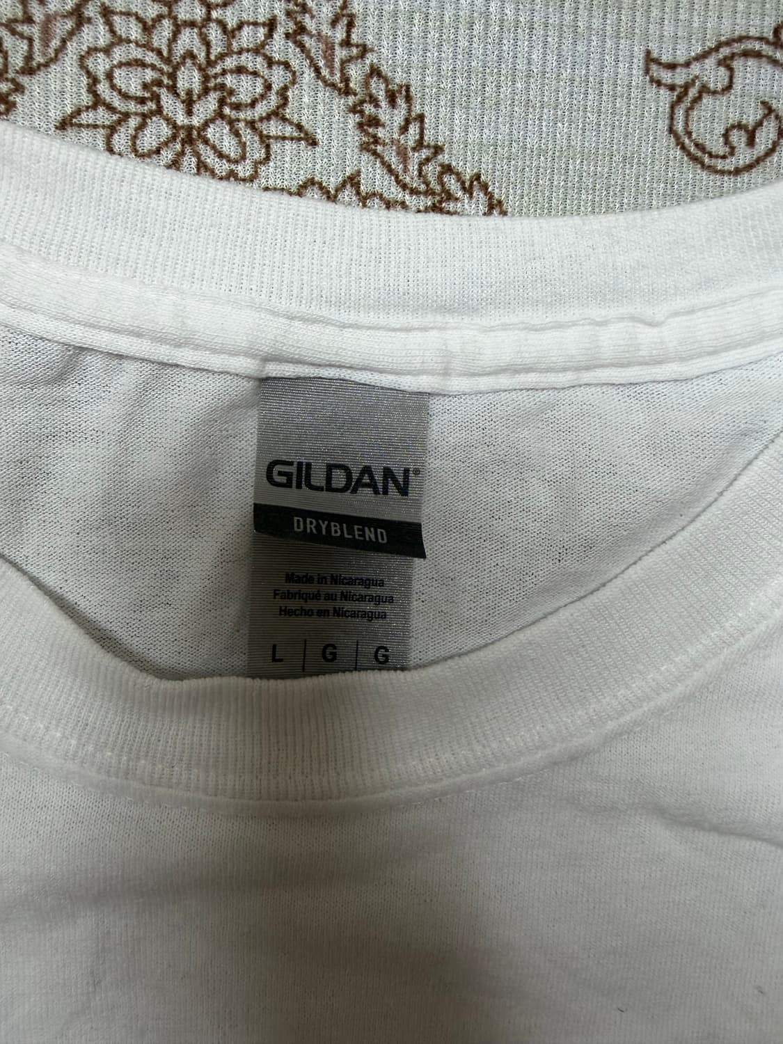 GILDAN 그래픽 반팔티 L 상품이미지3