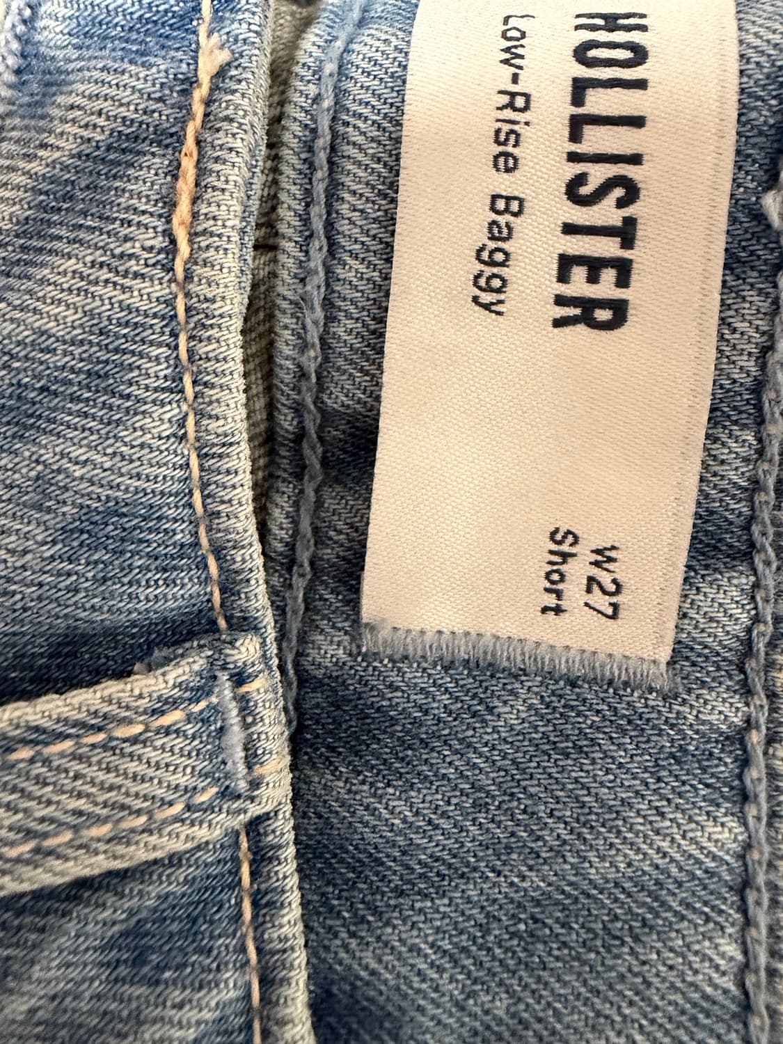 홀리스터 로우라이즈 배기 hollister low-rise 상품이미지4