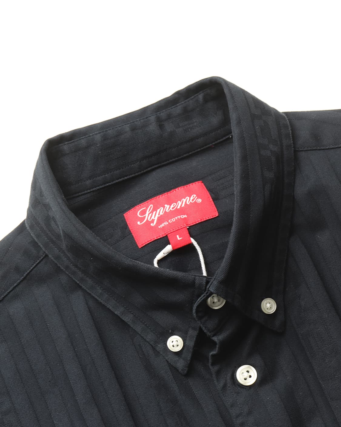 Supreme Jacquard Stripe Twill Shirt 상품이미지4
