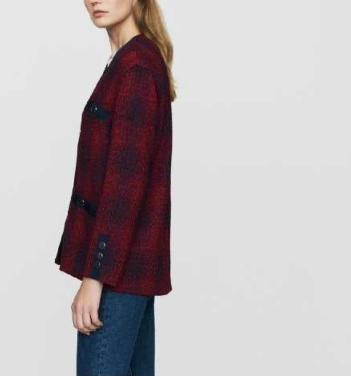 마쥬 트위드 가디건 자켓 38사이즈 상품이미지3