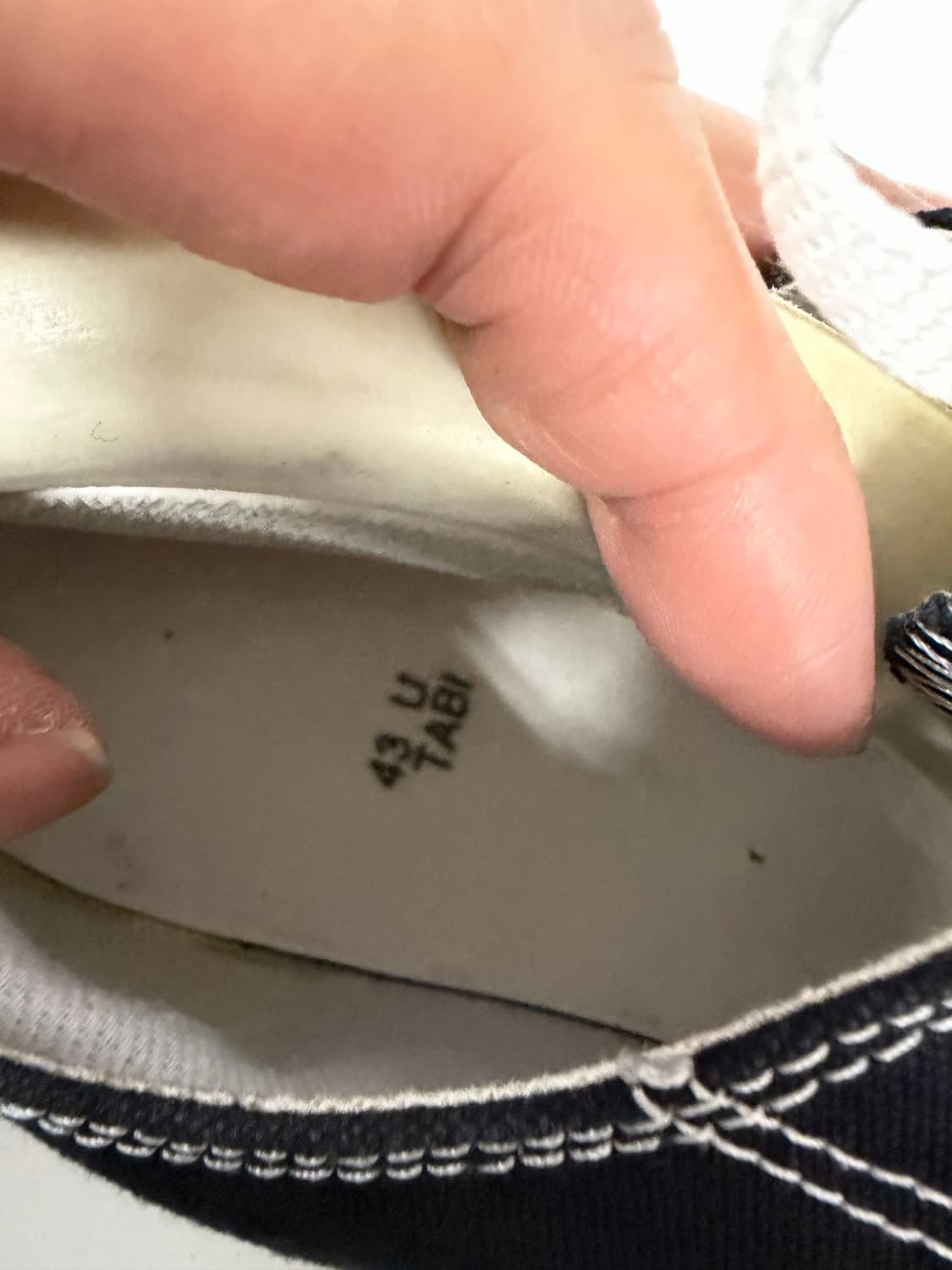 정품) 메종마르지엘라 타비 스니커즈 43 상품이미지9