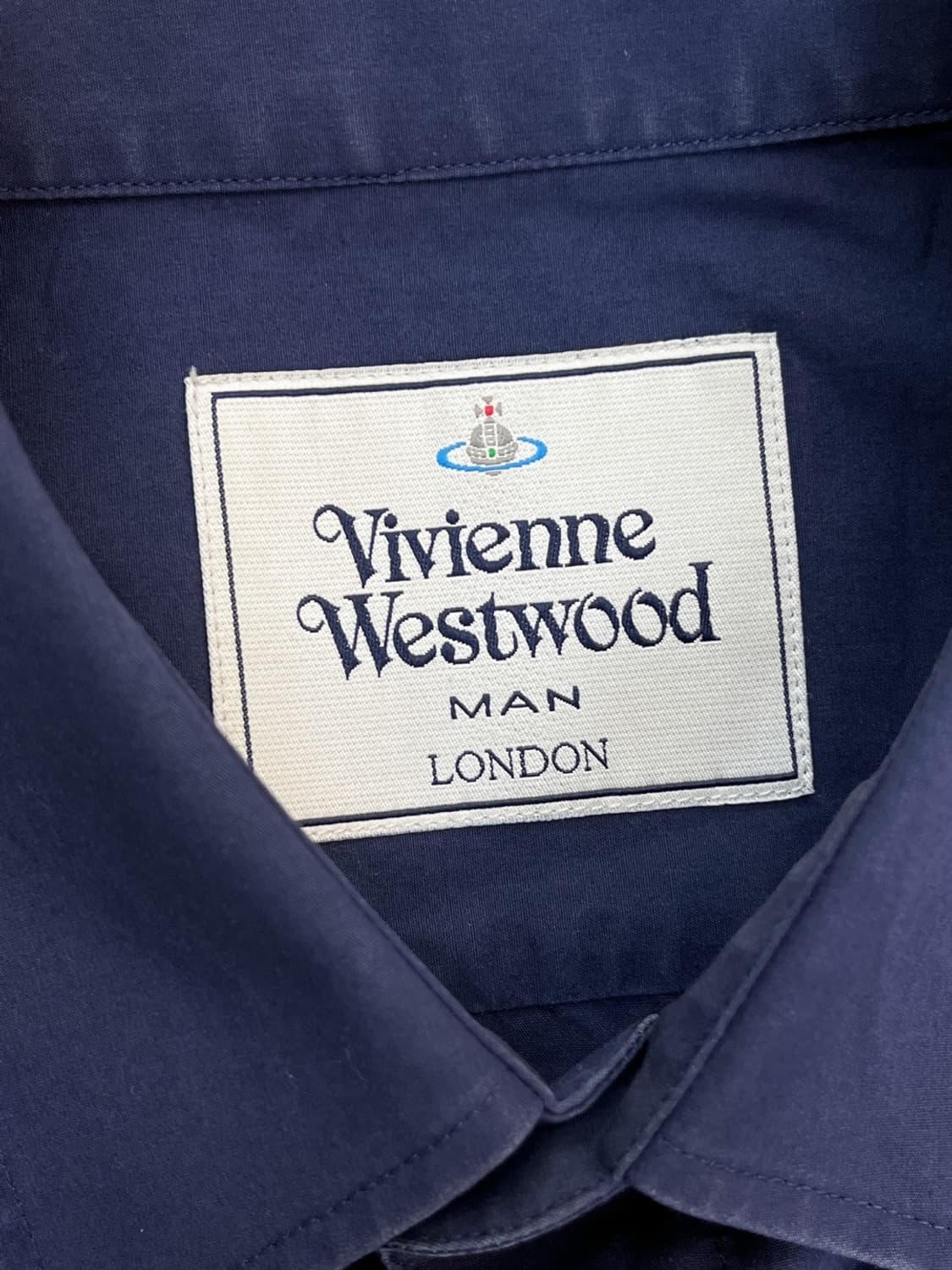 비비안웨스트우드 ORB로고 투톤 셔츠 상품이미지5