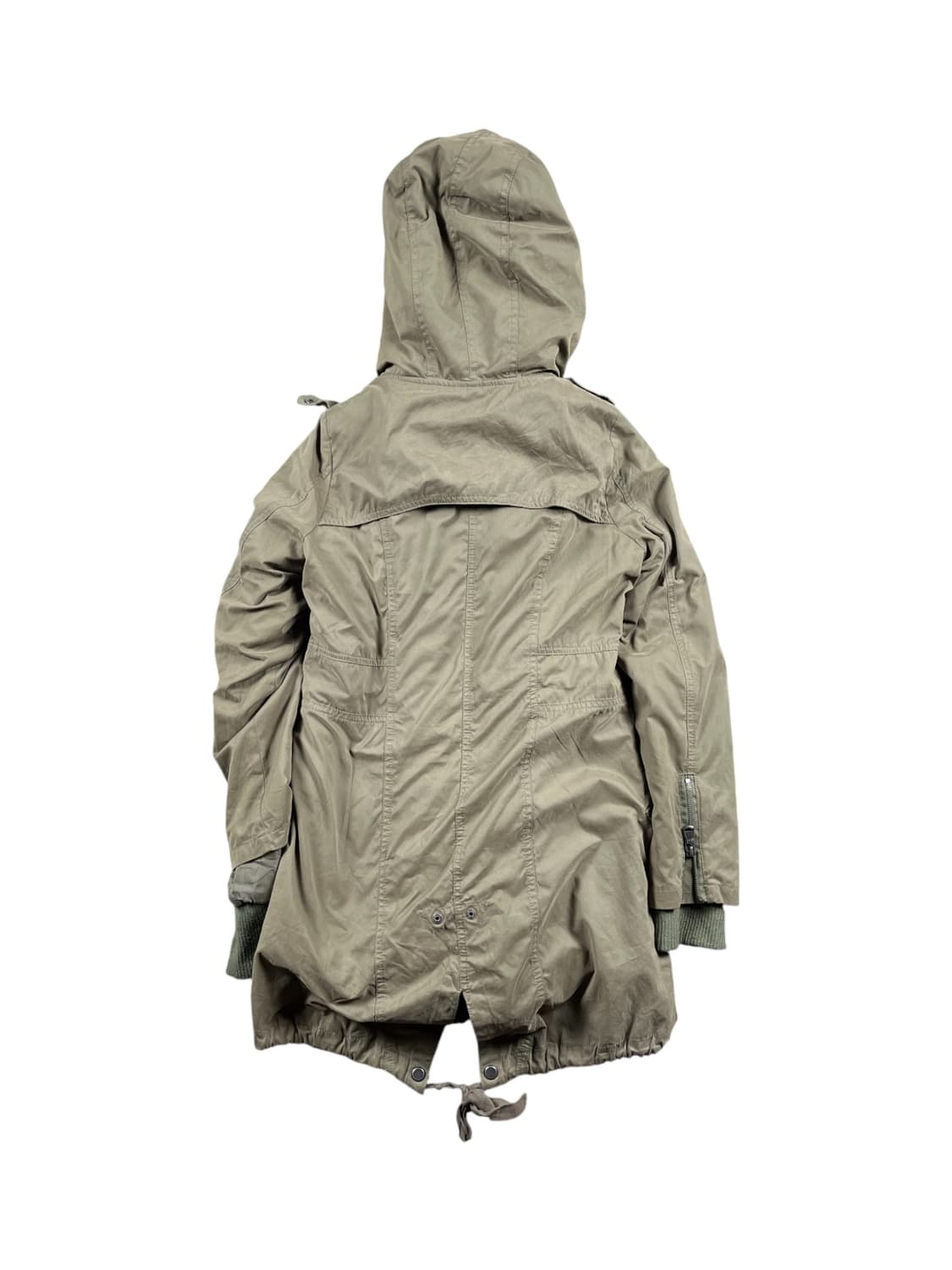 Vintage 카키 컬러 야상  상품이미지3