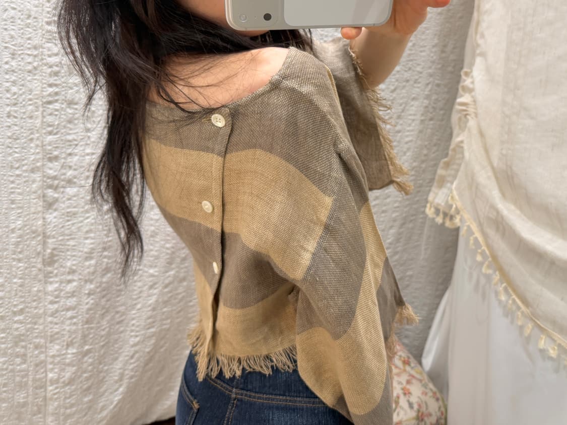 Desert Breeze Fringe Top 상품이미지3