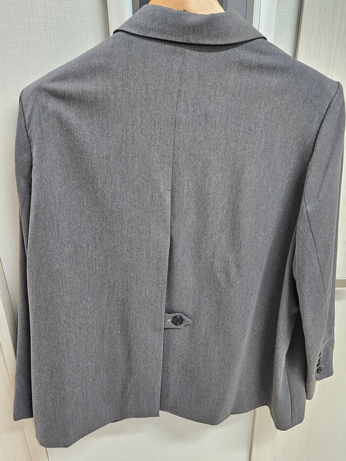 빅사이즈 88~110 공구우먼 여름 간절기용 회색 기본 자켓 상품이미지3