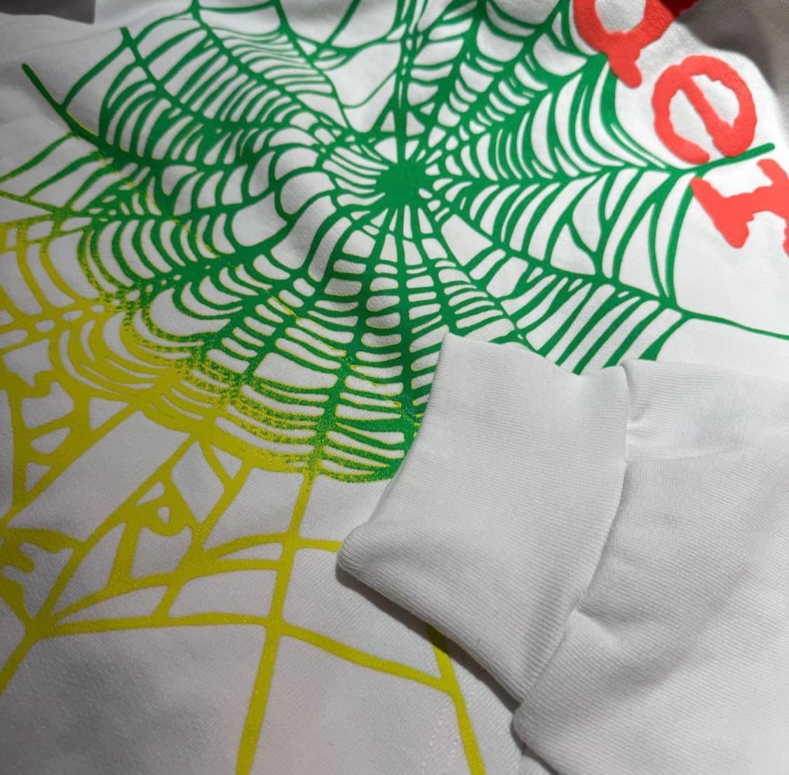 sp5der 스파이더 후드티 OG WEB V2 GRADIENT 상품이미지5