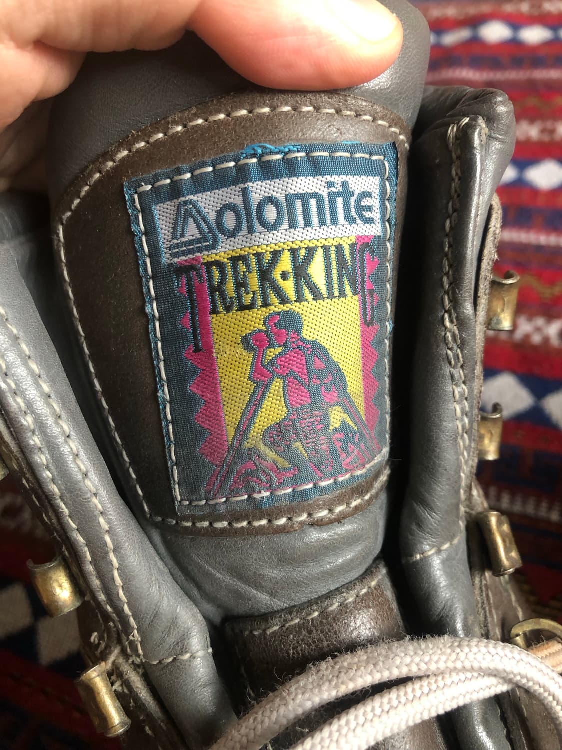 이탈리아 빈티지 레더 마운틴부츠 40 상품이미지9