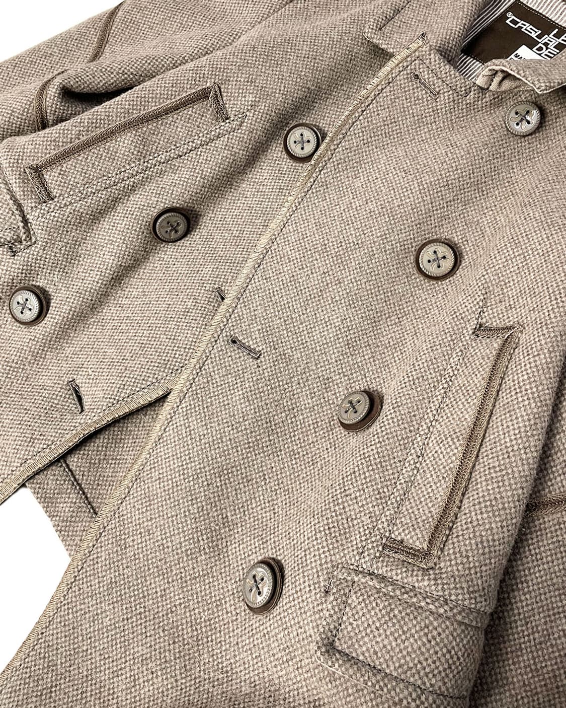 Marithe Francois Girbaud 더블 울 숏 코트  상품이미지8