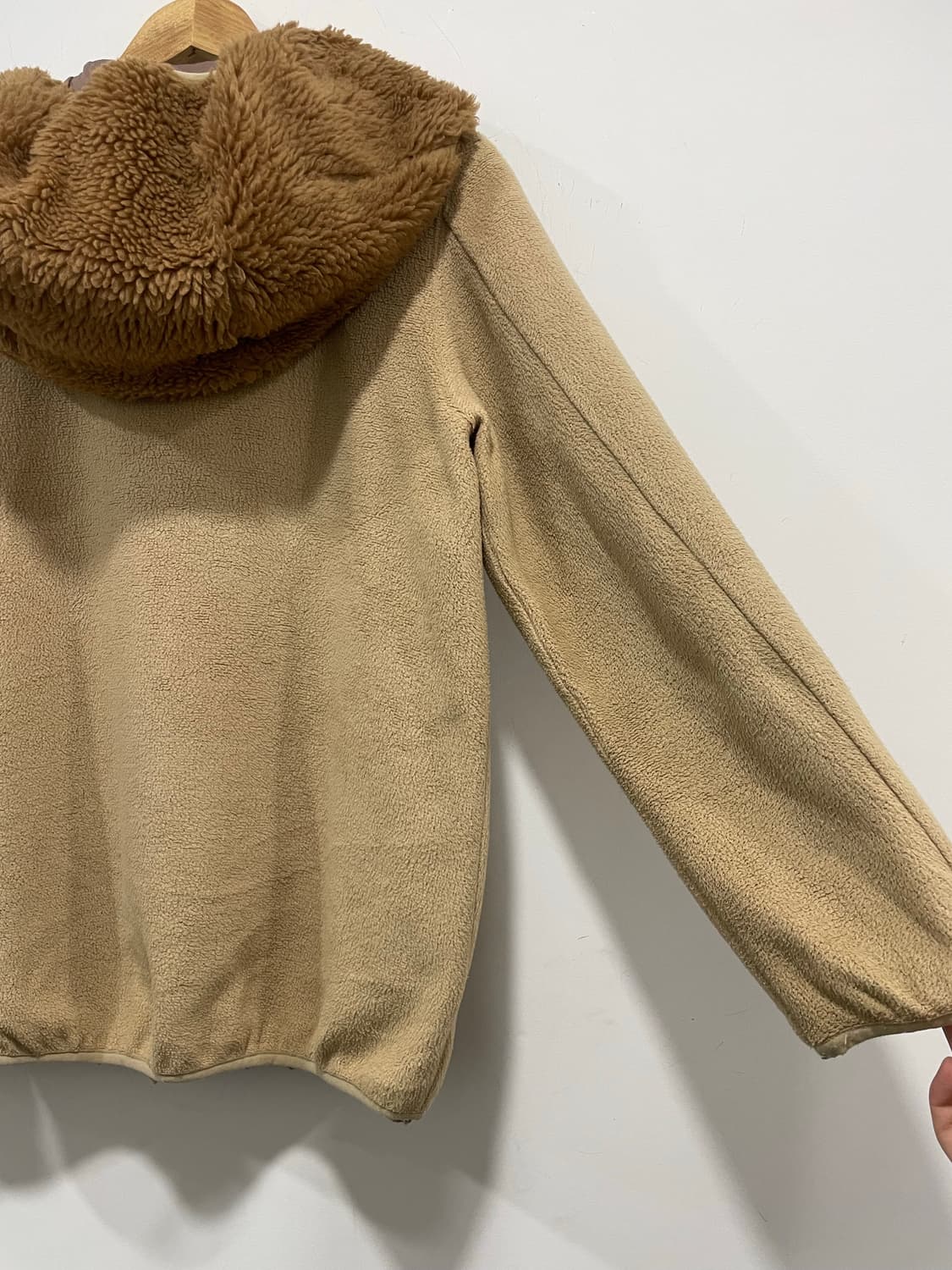 Jpn mercibeaucoup 메르시보쿠 2way 쉐르파 후드 더플자켓 상품이미지10