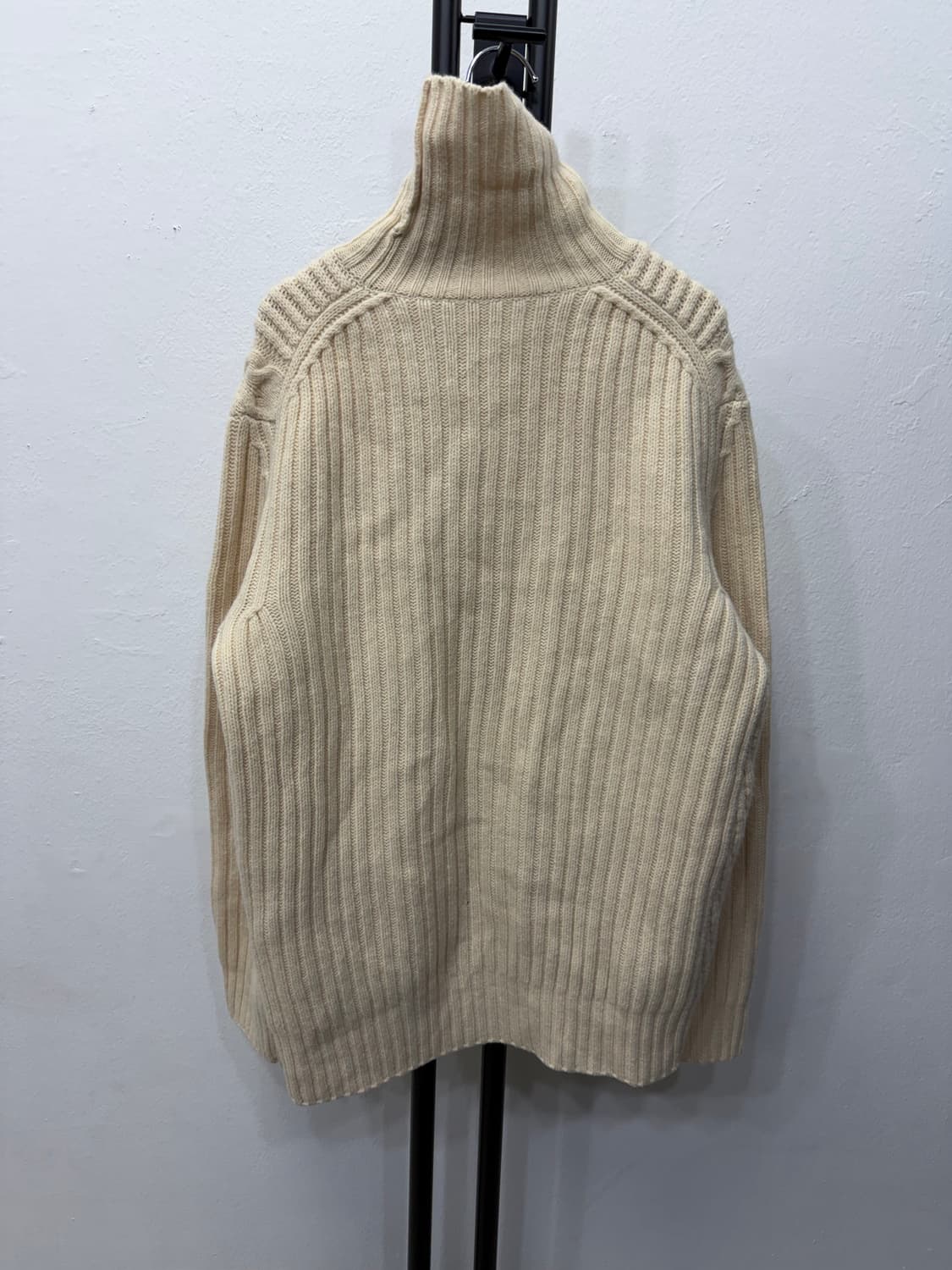 정품) 시스템옴므 터틀넥 케이블 니트 100 상품이미지5