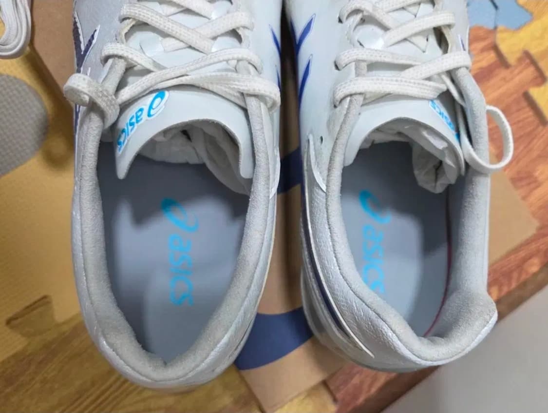 아식스 DS 라이트 프로 AG 흰파 + 매직레이스 2.0 상품이미지2