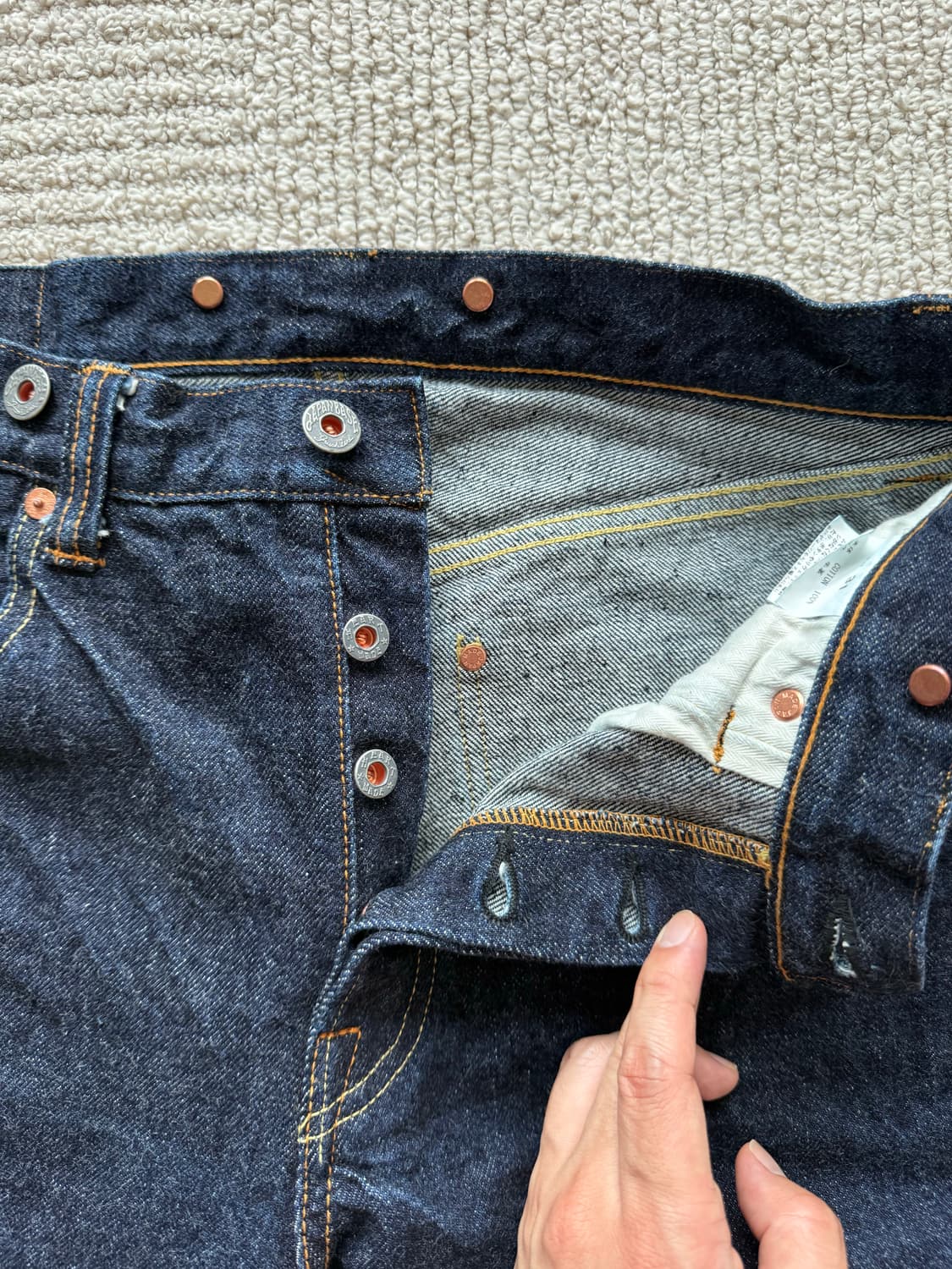[40, 31] Graphzero 16oz 데님 셋업 상품이미지4