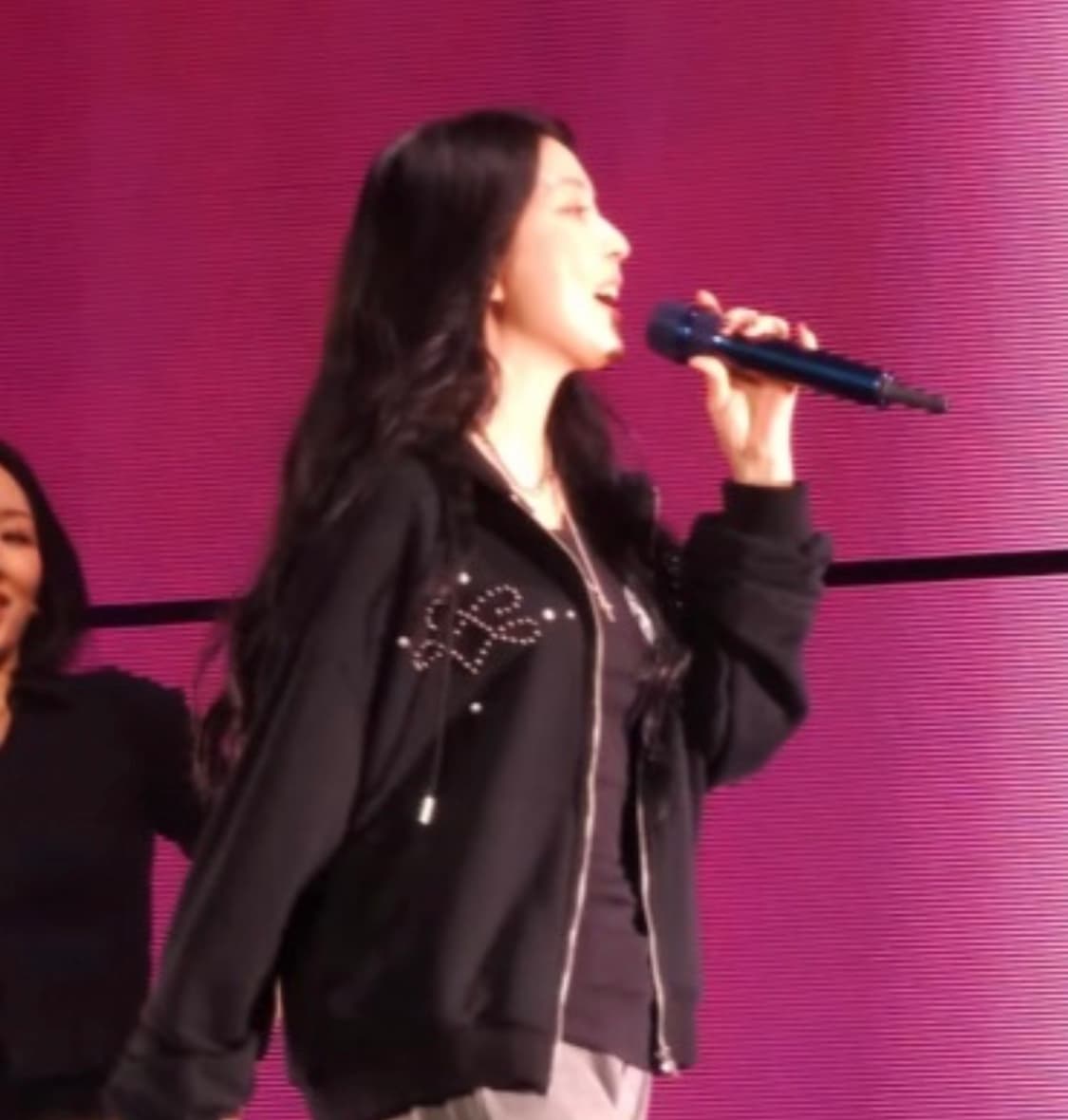 (보아 착용) 모일리 펄 후드집업  상품이미지2