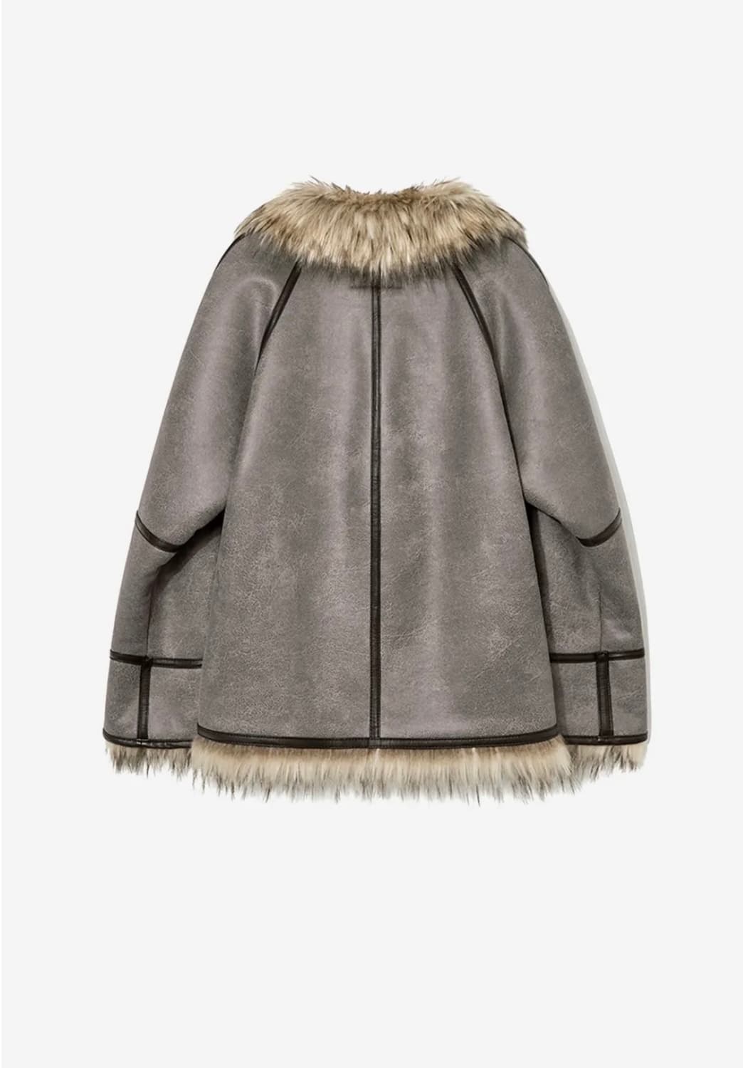 (미착용) 오픈와이와이 FAUX FUR REVERSIBLE JACKET 상품이미지4