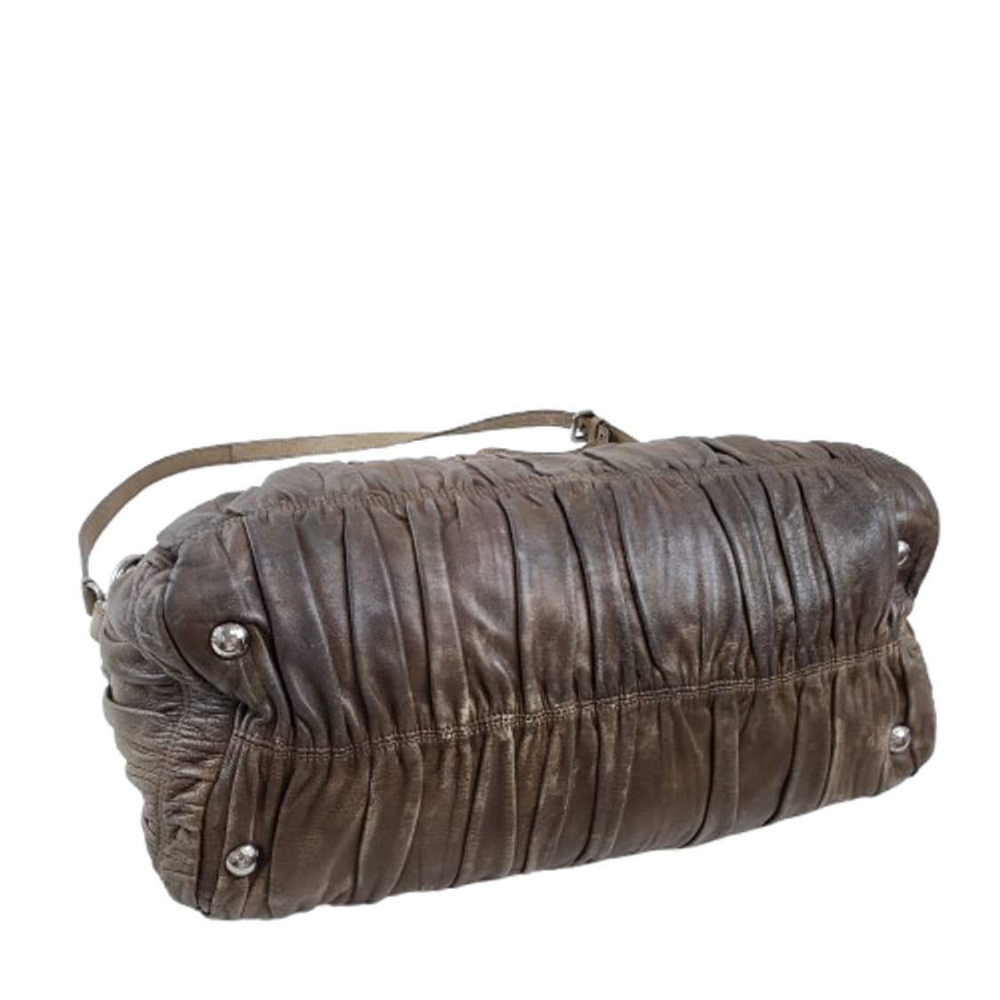 정품 프라다 고프레 나파가죽 옴브레 사첼백 상품이미지6