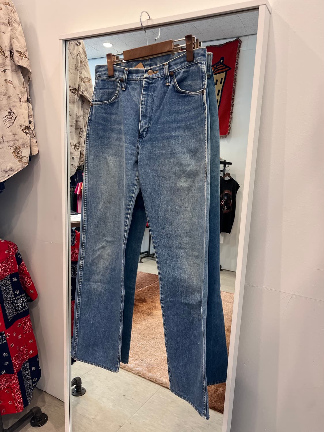 90s Wrangler 랭글러 13MWZ 데님 팬츠 (made USA) 상품이미지1
