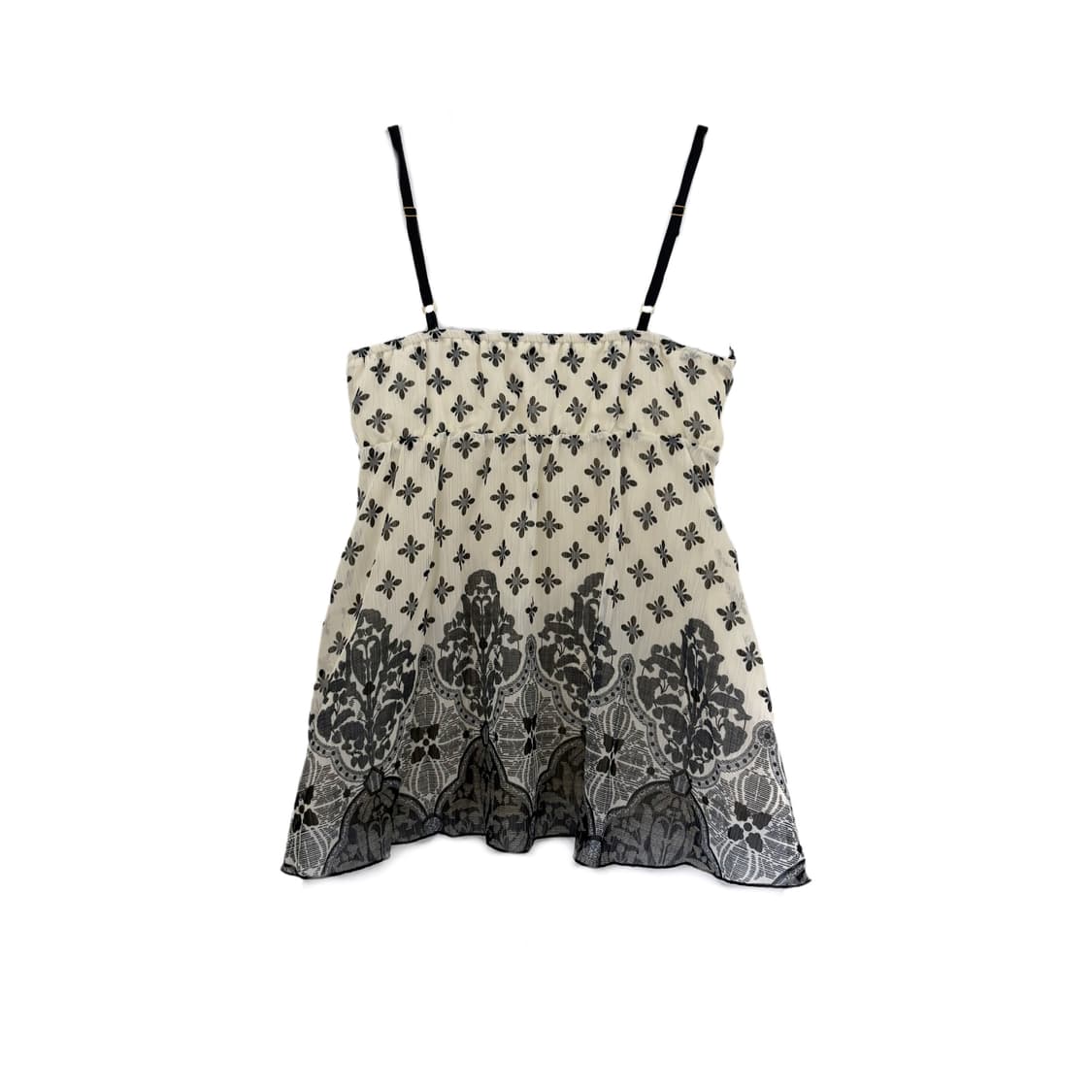 pattern lace sleeveless 상품이미지2