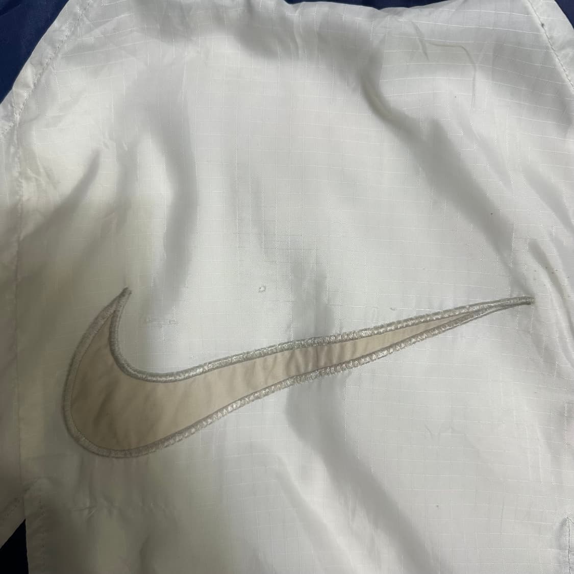 (L추천) 나이키 90s 올드스쿨 바람막이 네이비/화이트 상품이미지5