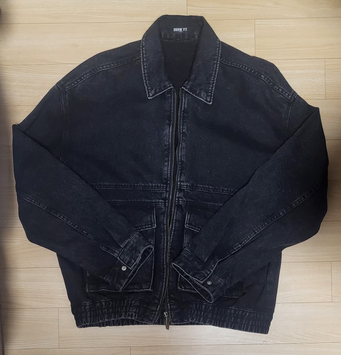 드로우핏 데님 자켓[블랙] 상품이미지4