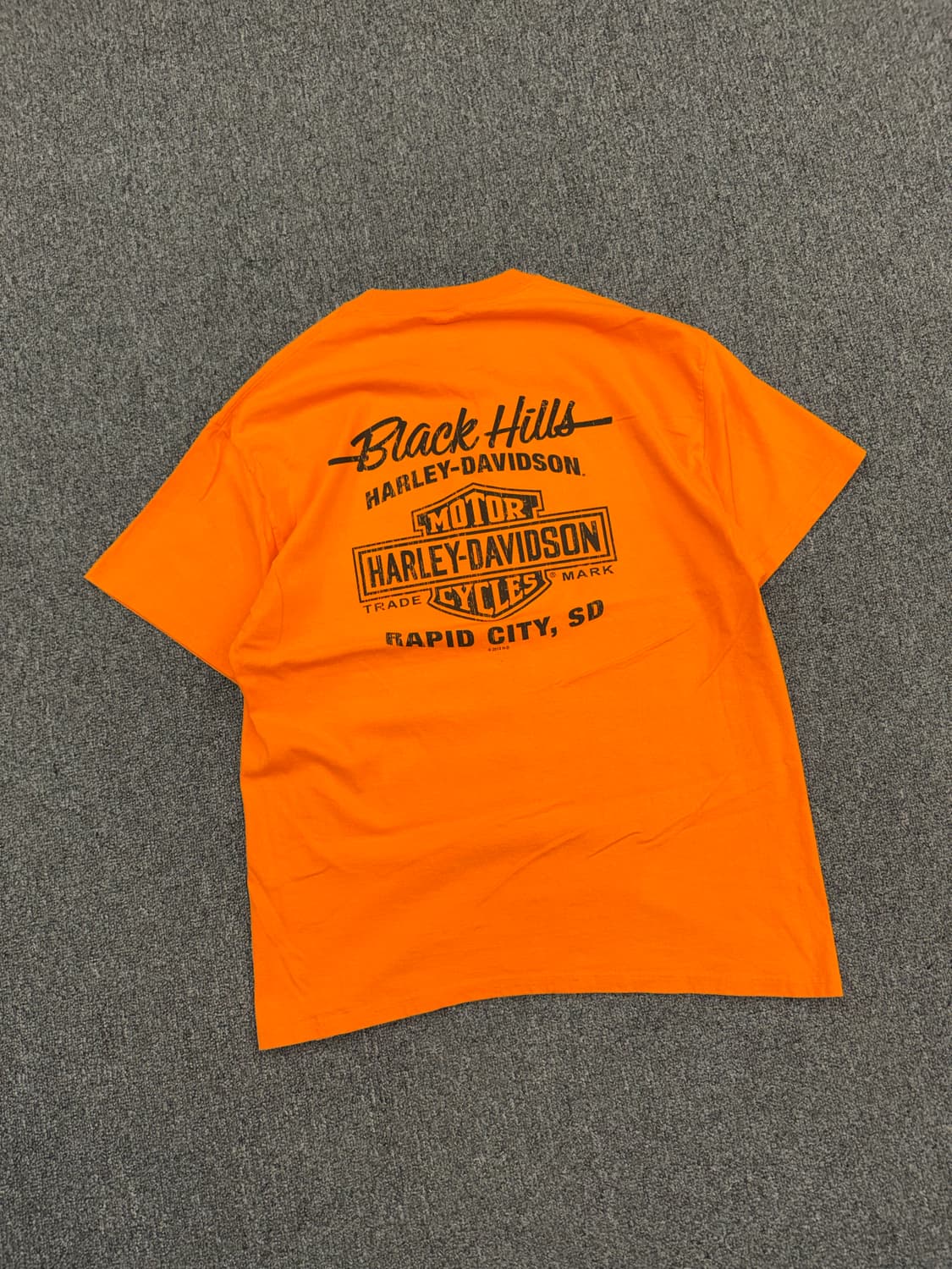 XL)할리데이비슨 빈티지 프린팅 Black Hills 반팔 상품이미지5