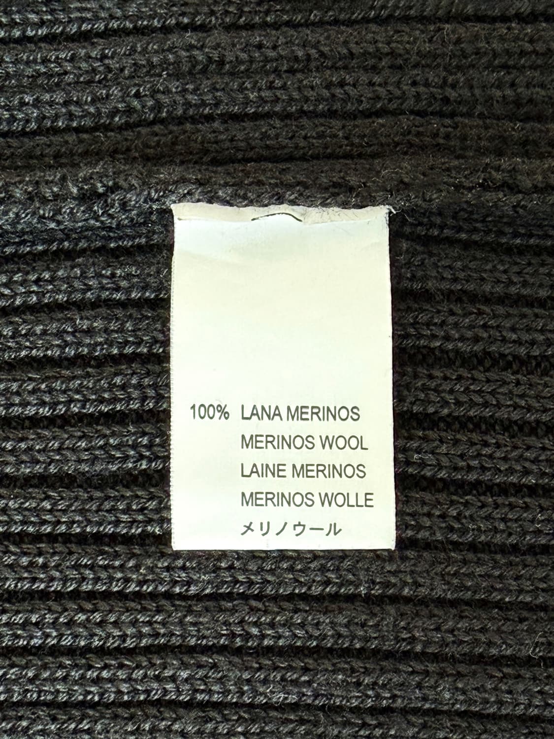 Vneck 메리노울 집업 니트 자켓 상품이미지9