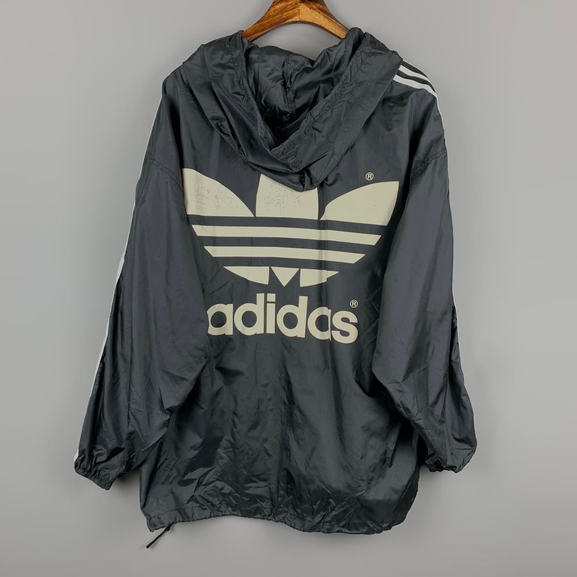 아디다스 일판 빅 트레포일 웜업 후드티 상품이미지3