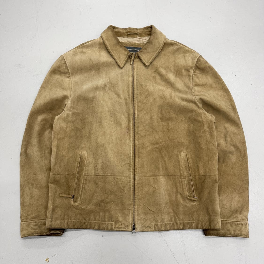 바나나리퍼블릭 스웨이드 리얼레더 가죽자켓 상품이미지2