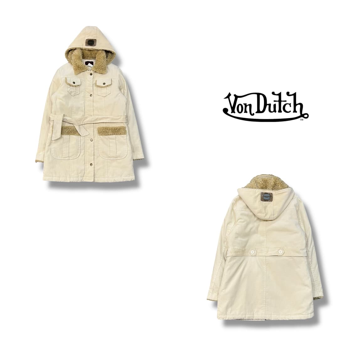  본더치 코듀로이 퍼 후드 자켓 y14293 상품이미지1