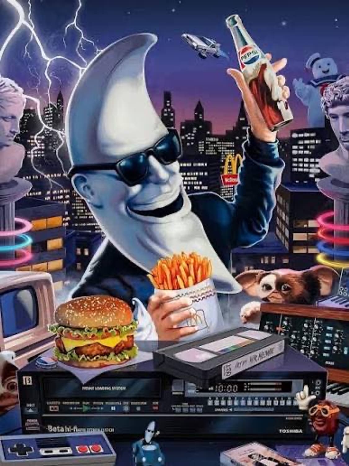 80s USA Mac Tonight 맥투나잇 맥도날드 빈티지 티셔츠 상품이미지10